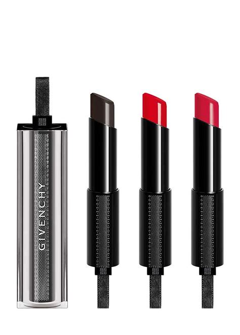 givenchy trio rouge interdit vinyl travel set|gift sets givenchy.